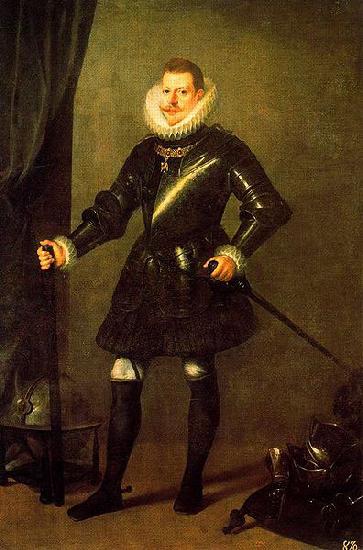 unknow artist Portrait of Philip III of Spain Sweden oil painting art